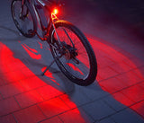 FischerBicycle Rear Light with 360 Floor Light for More Visibility and Protection, Rechargeable Battery - Extra Image