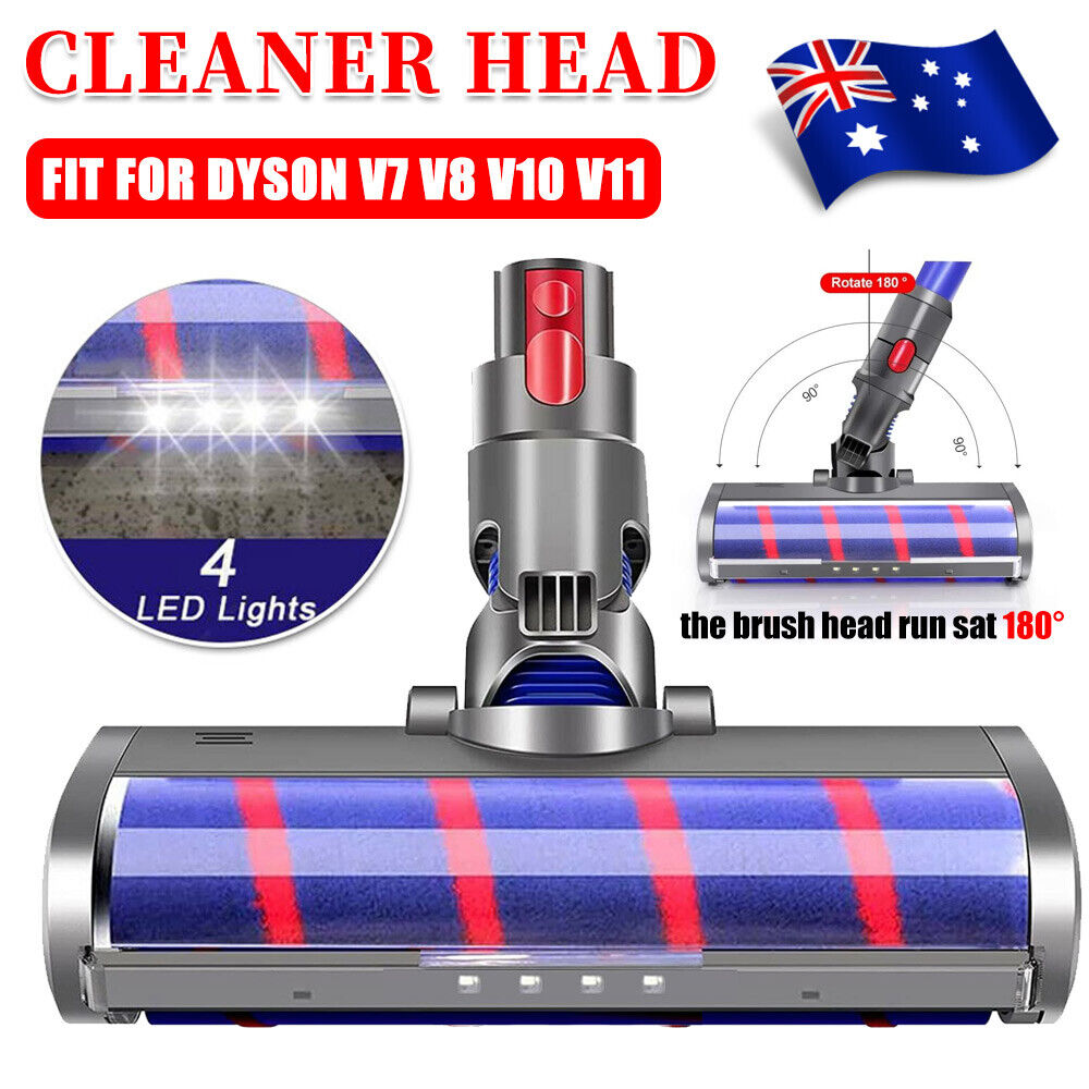 Dyson V7 V8 V10 V11 Soft Roller Head Replacement for Enhanced Cleaning Efficiency
