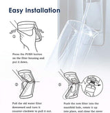 LG LT1000P Water Filter Replacement - 3 Pack Genuine Filters with AU Shipping - Rear View