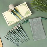 Professional Make Up Brushes Set 13pcs Beauty Foundation Eye Shadow - Front View