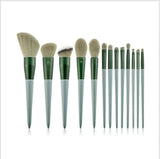 Professional Make Up Brushes Set 13pcs Beauty Foundation Eye Shadow - 45-Degree Angle