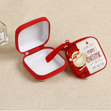 6 Pcs Set Small Gift Cute Cartoon Bags Packaging Box Christmas Coin Purse - Side View