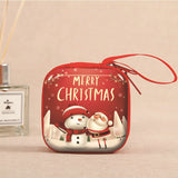 6 Pcs Set Small Gift Cute Cartoon Bags Packaging Box Christmas Coin Purse - 45-Degree Angle