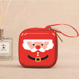 6 Pcs Set Small Gift Cute Cartoon Bags Packaging Box Christmas Coin Purse - Rear View