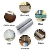 Aluminum Foil Sticker Self Adhesive Oil-proof Waterproof Kitchen Cabinet Wall(40*300cm) - Extra Image