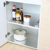 Aluminum Foil Sticker Self Adhesive Oil-proof Waterproof Kitchen Cabinet Wall(60*300cm) - Extra Image