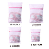 Washing Bag Pack Set Of 6 Laundry Bags Mesh Lingerie Delicate clothes Wash Bags - Rear View