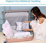 Washing Bag Pack Set Of 6 Laundry Bags Mesh Lingerie Delicate clothes Wash Bags - Low Angle