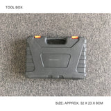 45 Pcs Household Hand Tools Set Hand Tool Kit for Home Office Car Repair Tools - Side View
