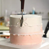 Cake Cream Spatula 5 Pcs/Set Stainless Steel Frosting Spatula Baking Pastry Tools