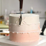 Cake Cream Spatula 5 Pcs/Set Stainless Steel Frosting Spatula Baking Pastry Tools - 45-Degree Angle