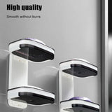 Portable Soap Holder Wall Storage Rack Organizer Bathroom Accessories Double Layer Holder - Rear View