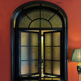 3M Privacy Glass Film Sticker Static Cling Window Decals Glass Film(Tulip,60*300cm) - Top-Down View