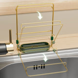 Kitchen Sink Strainer Drain with 200pcs Sink Filter Mesh Bags Filter Food Waste(200pcs net bags) - Side View
