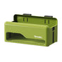 Foldable Hanging Storage Box No Drilling Required Wall-mounted Organizer (Green)