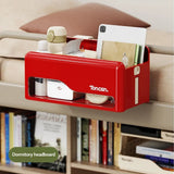 Foldable Hanging Storage Box No Drilling Required Wall-mounted Organizer (Green)