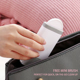 3 in 1 Furs Brusher Pet Hair Lint Remover Brush Self-cleaning Base - Low Angle