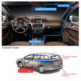 1080P Car Dash Camera Dual Front and Rear Video DVR Recorder Night Vision Kit - Extra Image