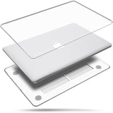 Premium High Quality 13.3'' Crystal Clear Case for 2021 New Macbook Air A2337 A2179 A1932 - Low Angle