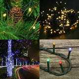 Solar Fairy String Led Lights 12M-32M Outdoor Garden Christmas Party Decor(22M200Led) - 45-Degree Angle