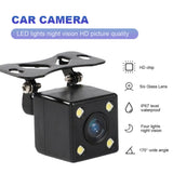 4LED Car Rear Camera Auto Parking Monitor Night Vision IP67 Waterproof With 5.5m Cable - Side View
