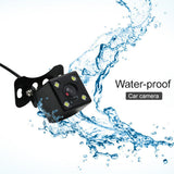 4LED Car Rear Camera Auto Parking Monitor Night Vision IP67 Waterproof With 5.5m Cable - Rear View
