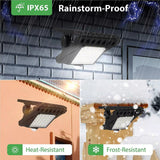 Clip-On Solar LED Light Outdoor Motion Sensor 45 LEDs IP65 Waterproof Security Wall Light - 45-Degree Angle