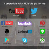 4K 1080P 60FPS HDMI to USB 3.0 Video Capture Card For PS4/PC/OBS Nintendo Switch - Top-Down View