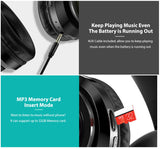 Bluetooth 5.0 Wireless Earphones Foldable Headset Stereo Headphones (Black) - Extra Image