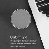 Bluetooth Speakers Portable Wireless Speaker Music Stereo Handsfree Rechargeable (Silver) - 45-Degree Angle