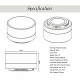 Bluetooth Speakers Portable Wireless Speaker Music Stereo Handsfree Rechargeable (Red) - Close-Up Angle