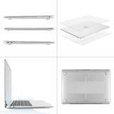 2020 Macbook Pro 13 Inch Case Plastic Hard Case Shell for 2020 Macbook Pro A2251 A2289 A2179(Black) - Extra Image
