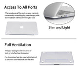2020 Macbook Pro 13 Inch Case Plastic Hard Case Shell for 2020 Macbook Pro A2251 A2289 A2179(Clear) - Extra Image