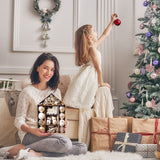 70-piece Christmas Tree Xmas Balls Decorations Baubles Hanging Party Ornament - Side View