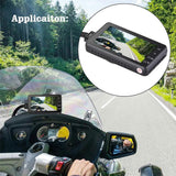 3inch LCD HD Dual Camera Motorcycle DVR Video Driving Recorder With 32G Card - Side View
