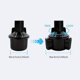 Universal 3in1 Car Cup Holder Tray Phone Mount Drink Food Table Tidy Organizer - Rear View