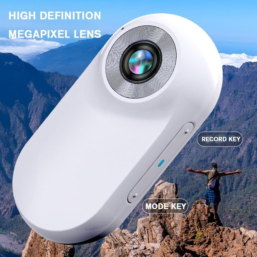 Action Camera 1080P HD Recorder Dog Collar Camera EIS Wide Angle with 32GB Card