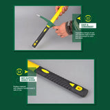 Mattock Outdoor Camping Mountain Fibreglass Handle Mini Pickaxe Garden Farm Tool - 45-Degree Angle