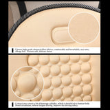 2Pack Universal Breathable Car Seat Pad Cover Mat Comfortable Chair Cushion (Beige) - 45-Degree Angle