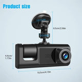 WIFI 3 Channels Dash Cam 1080P Full HD Car Dashcam Comes with Free 32GB Card - Extra Image
