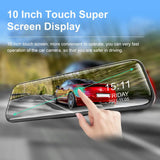 Wifi 10 2K Dash Cam RearView Camera Reversing Recorder Comes with Free 32GB Card - Low Angle