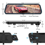 Wifi 10 2K Dash Cam RearView Camera Reversing Recorder Comes with Free 32GB Card - Extra Image