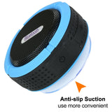 Portable Waterproof Wireless Mini Bluetooth Music Speaker (Black) - Close-Up Angle