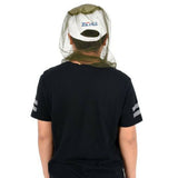5Pcs Outdoor Head Face Protector Hat Cap For Bee Insect Mosquito Net Mesh Headgear - Top-Down View