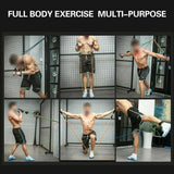 11Pcs/Set Pull Rope Belt Elastic Home Gym Fitness Exercise Resistance Band - Low Angle