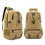60L Travel Boarding Backpack Outdoor Trekking Luggage Hiking Camping Rucksack Large Capacity Storage Backpack(Black) - Extra Image