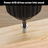 HORUSDY 324PCS Torx Wood Screws Assortment Kit Self Tapping with Storage Box - Close-Up Angle