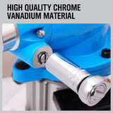 3Pc Universal Socket Wrench Set Power Drill Adaptor Gator Grip Size 7mm to 19mm - Close-Up Angle