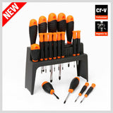 18Pc Precision Screwdriver Set MagneticTorx Screw Driver Phone Repair PC Laptop - Side View