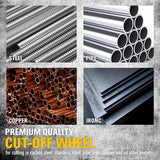 12x 4.5inch 115mm Angle Grinder Cutting Discs Thin Cut Off Wheel Steel Stainless - Close-Up Angle